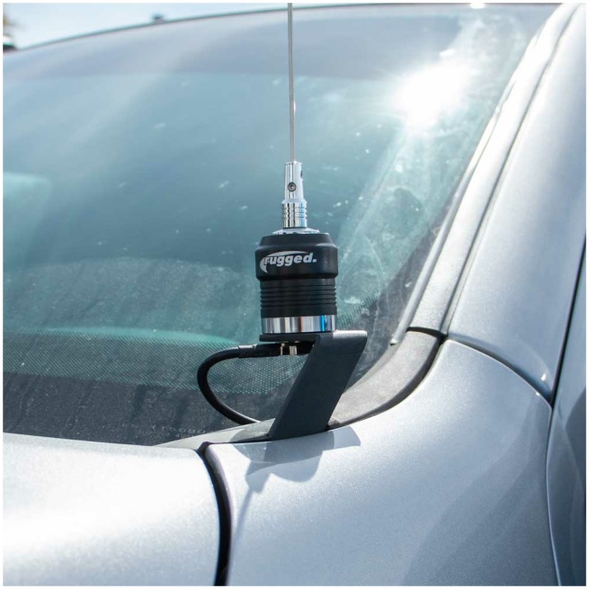 A-Pillar Antenna Mount Ford F-Series Chevy Silverado Dodge Ram