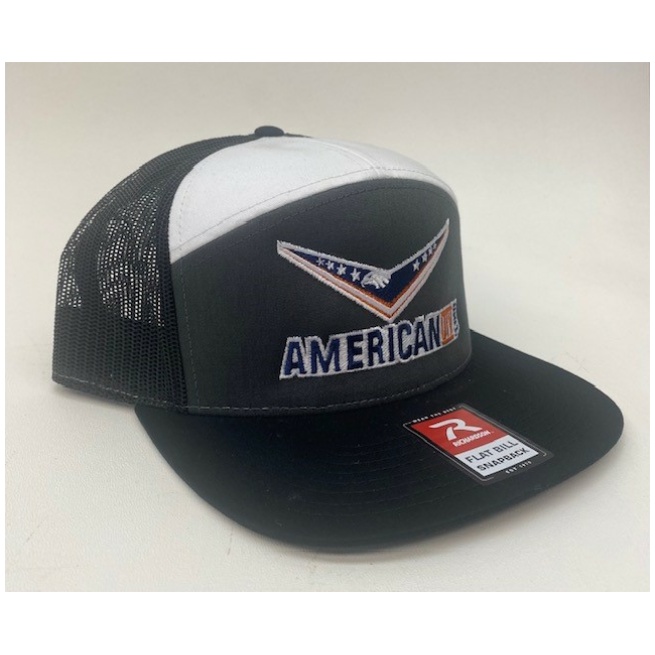 AMERICAN UTV HAT BLACK/WHITE