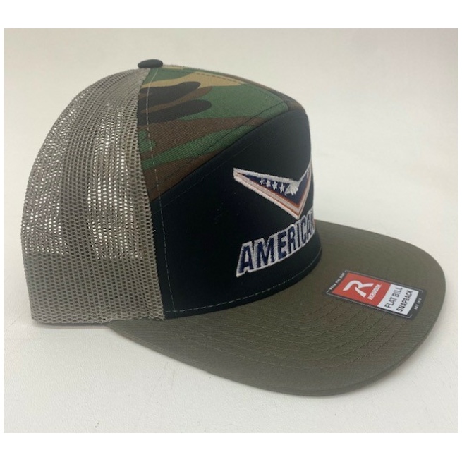 AMERICAN UTV HAT BLACK/CAMO